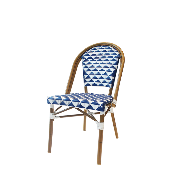 파리 카페 사이드 체어(Paris Café Side Chair)-블루