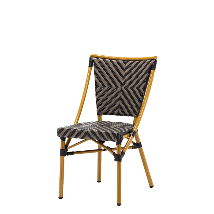 파리 카페 사이드 체어(Paris Café Side Chair)- 블랙